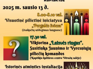 Laisvės gynėjų dienos minėjimas Kupiškyje