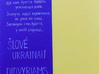 Vasario 23 d. Kupiškyje įvyko solidarumo akcija „Laisvės šviesa 2025“ RADAROM Ukrainai palaikyti